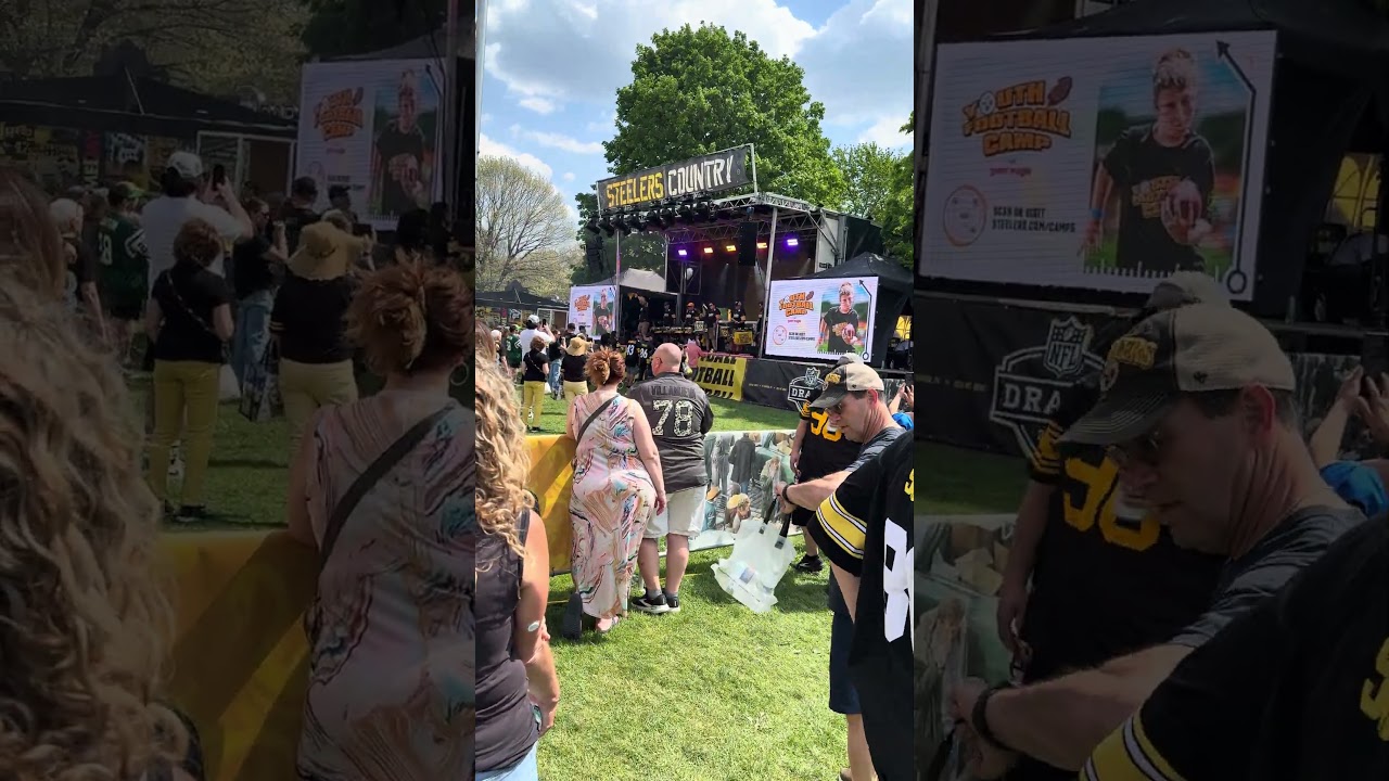 💛🖤Steelers Country Band at the 2026 NFL Draft🏈 #NFL #Draft #NFLDraft2026 #Pittsburgh 💛🖤Steelers Country Band at the 2026 NFL Draft🏈 #NFL #Draft #NFLDraft2026 #Pittsburgh