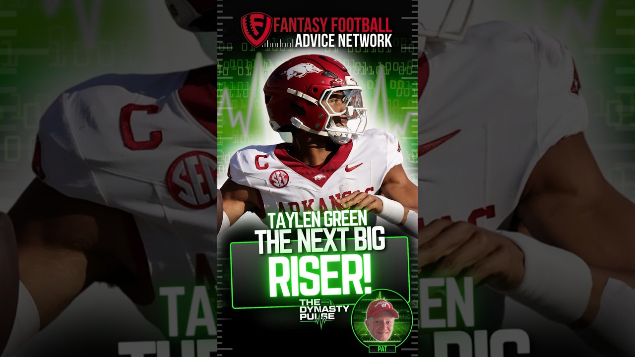 Taylen Green Is About To SKYROCKET in Dynasty Drafts 🚀
