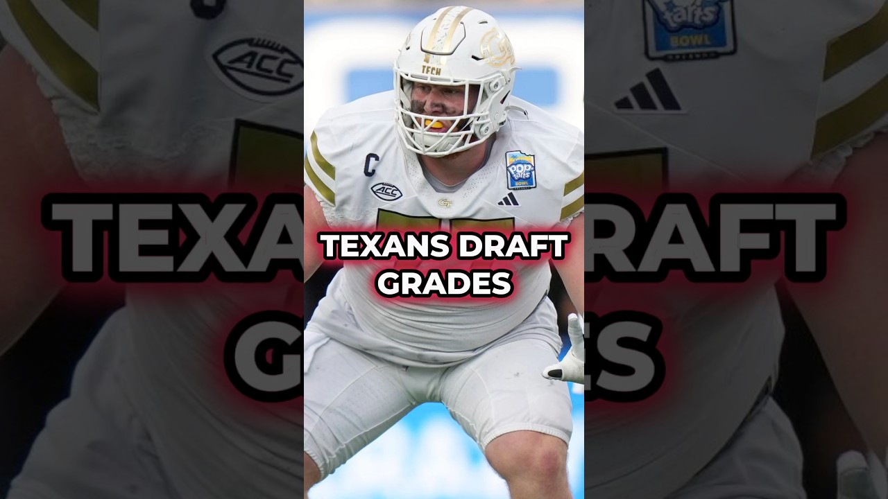 Texans Draft Grades After 2026 NFL Draft #texans Texans Draft Grades After 2026 NFL Draft #texans
