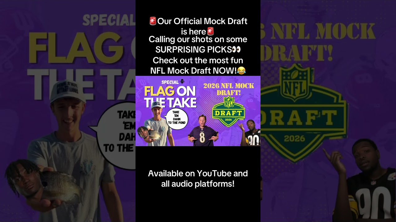 The FUNNIEST and most SURPRISING NFL Mock Draft🔥 #nfl #football #nfldraft #nflmockdraft #mockdraft