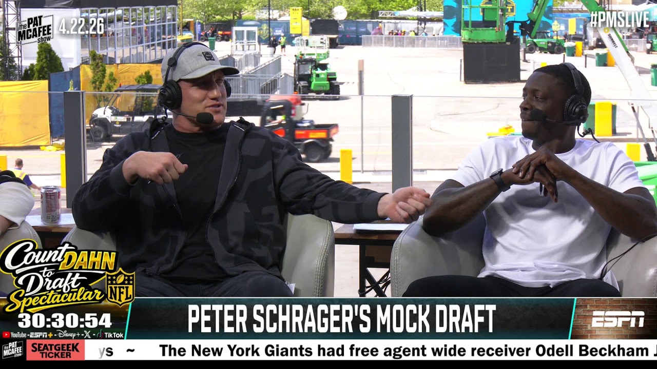 The Pat McAfee Show Live From The NFL Draft | Wednesday April 22nd 2026