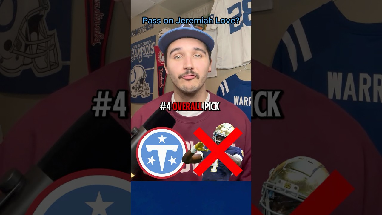 The Titans Should NOT Draft Jeremiah Love at No. 4  – 2026 NFL Draft Take