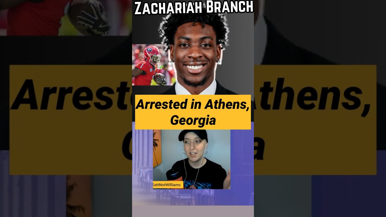 The Zachariah Branch arrest sounds petty: NFL Draft Prospect Arrested by Athens Clarke PD