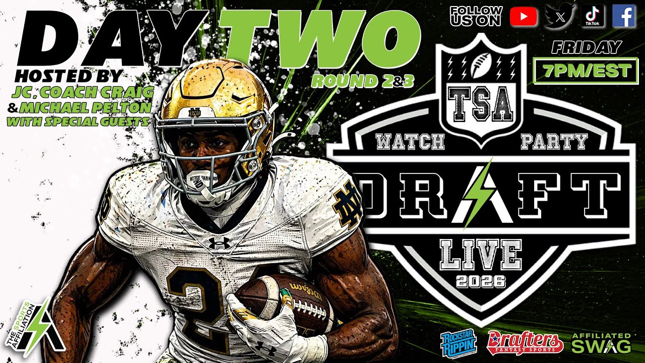 TSA “2026 NFL Draft Day” Watch Party: Day Two