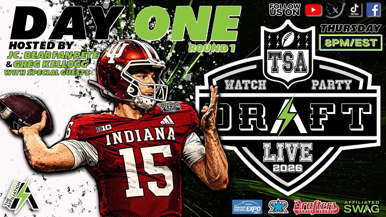 TSA “2026 NFL Draft Day” Watch Party: Day One
