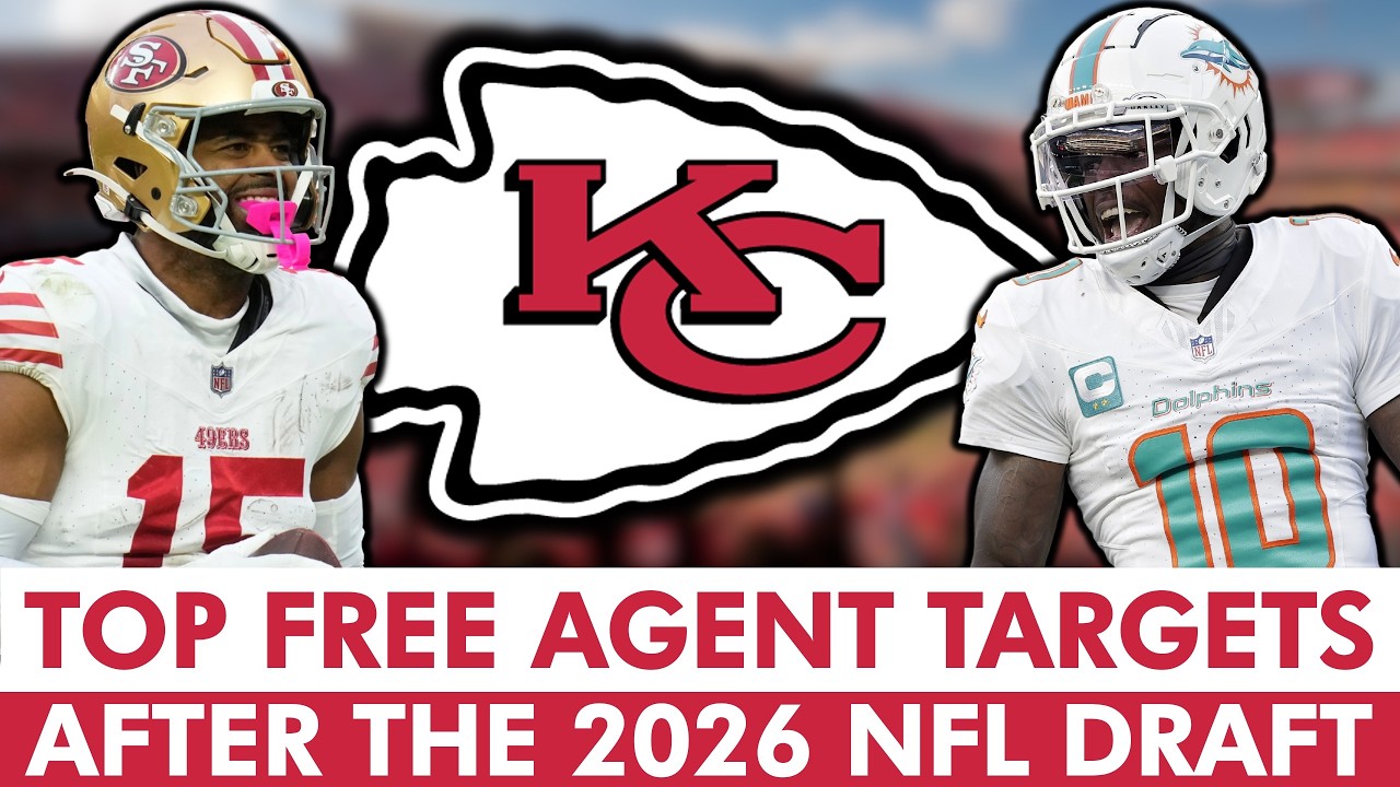 UPDATED Kansas City Chiefs Free Agent Targets AFTER 2026 NFL Draft Ft. Jauan Jennings & Tyreek Hill UPDATED Kansas City Chiefs Free Agent Targets AFTER 2026 NFL Draft Ft. Jauan Jennings & Tyreek Hill