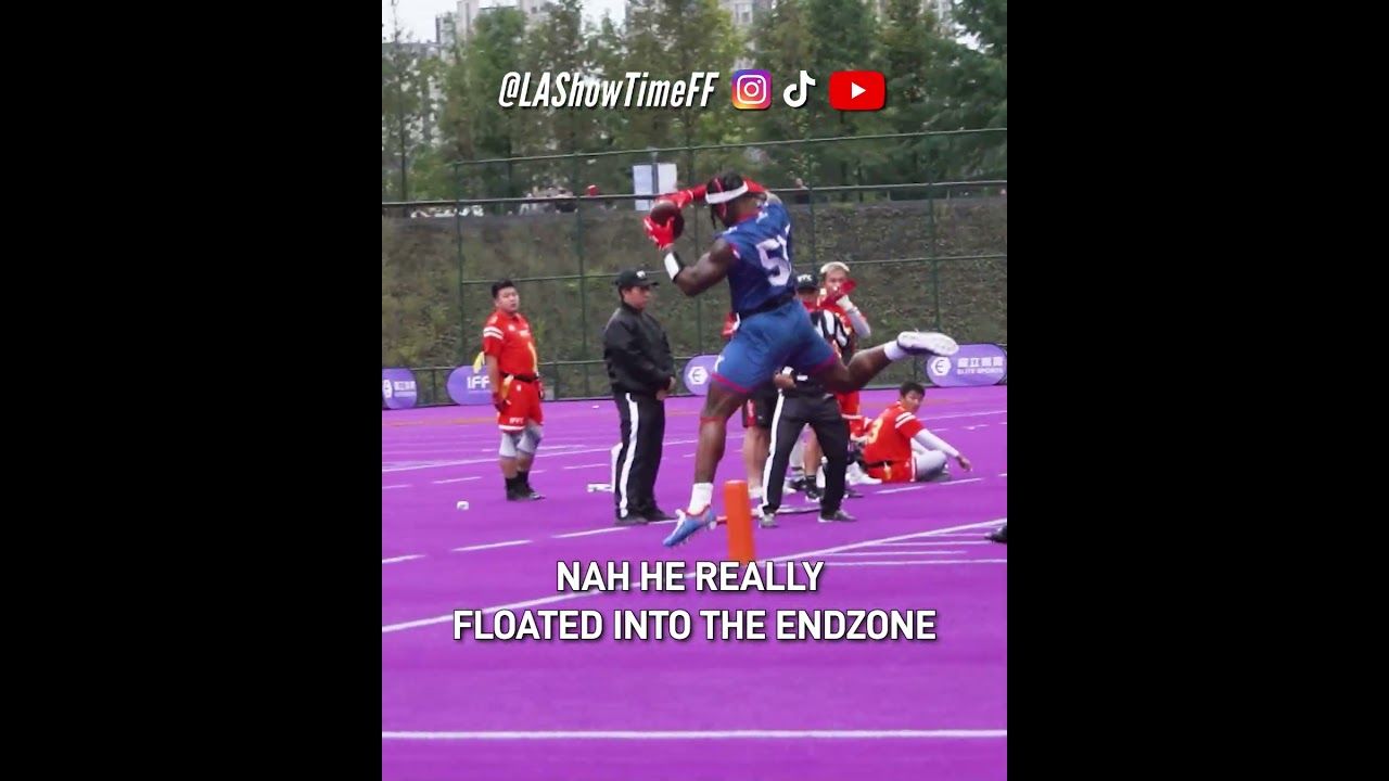 Yeah… I’m not even surprised. That’s HIM 😤🤝 #flagfootball #shorts #nfl #sports #lashowtime