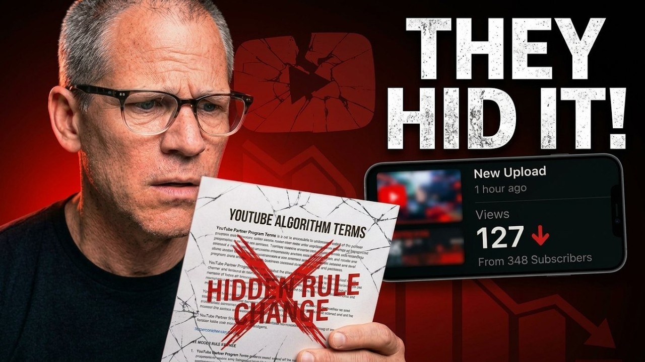 YouTube Changed the Rules (And Didn’t Tell Small Creators) YouTube Changed the Rules (And Didn’t Tell Small Creators)