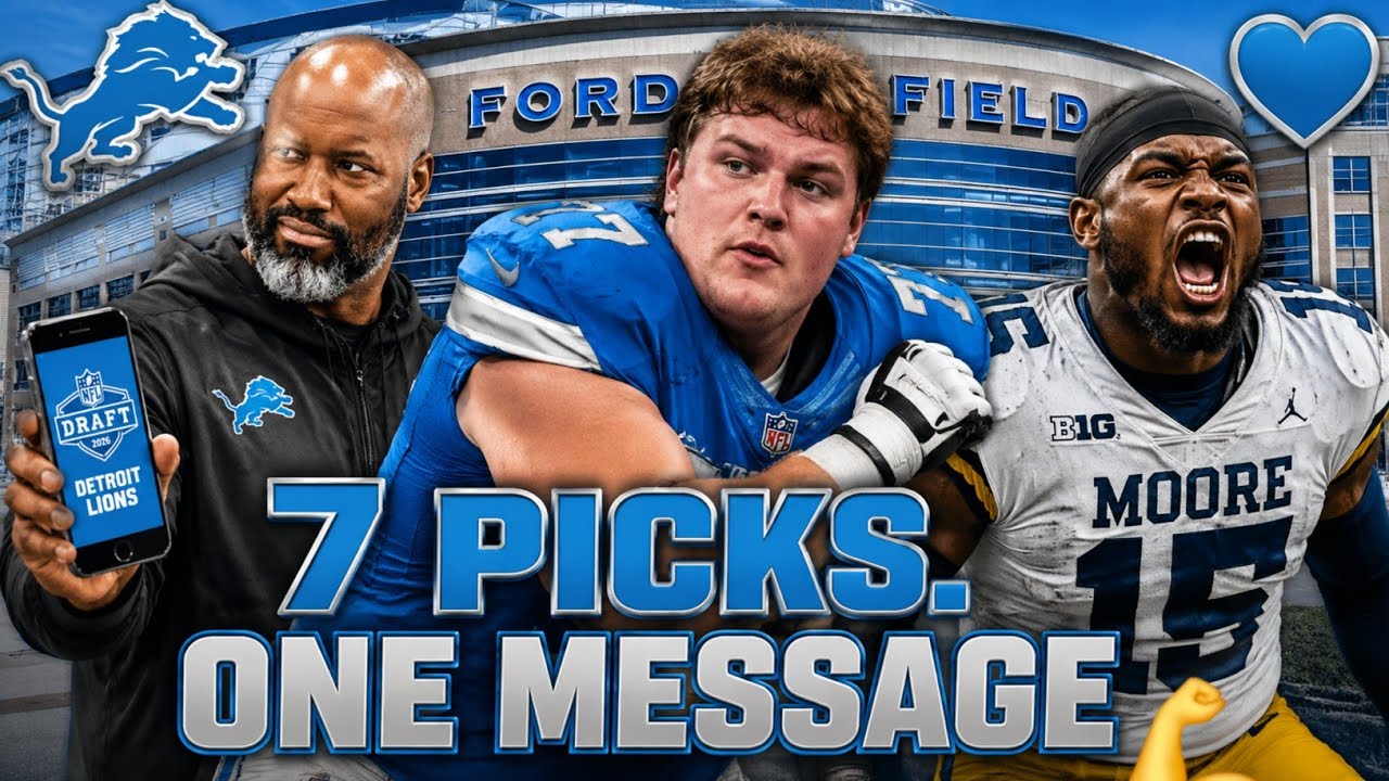 Detroit Lions PERSONAL Draft Grades | Brad Holmes CRUSHED The 2026 NFL Draft Detroit Lions PERSONAL Draft Grades | Brad Holmes CRUSHED The 2026 NFL Draft