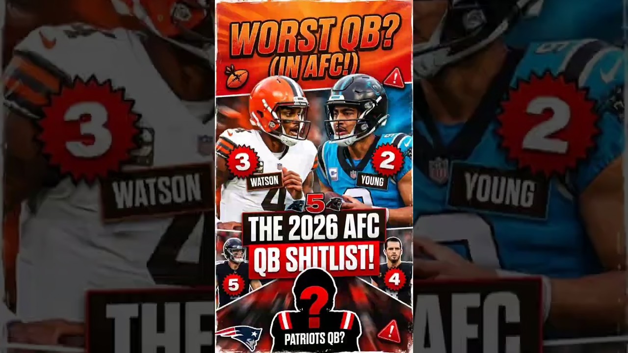 The WORST Starting QBs Heading Into 2026! πβ The WORST Starting QBs Heading Into 2026! πβ