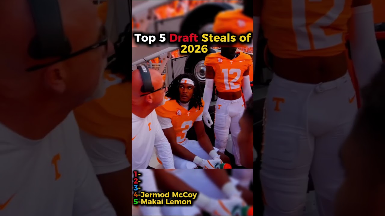 Top 5 Draft Steals of 2026!! #shorts #nfl #draft Top 5 Draft Steals of 2026!! #shorts #nfl #draft